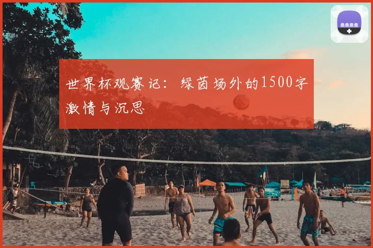 世界杯观赛记:绿茵场外的1500字激情与沉思